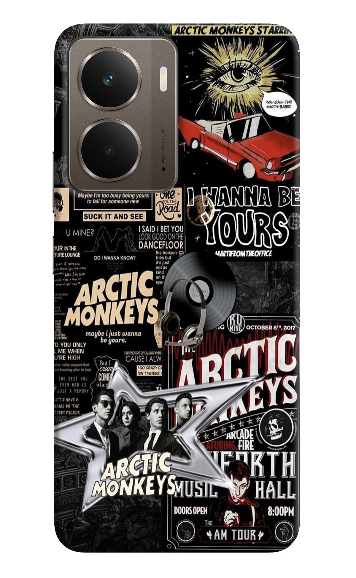 Arctic Monkeys Realme P3 Hard Case Back Cover by Casekaro