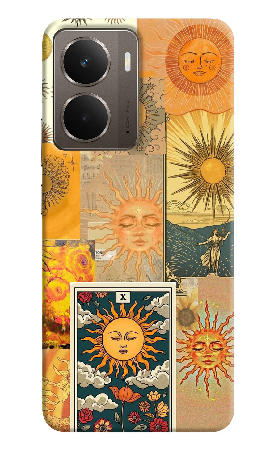 Sun Realme P3 Back Cover, Hard case