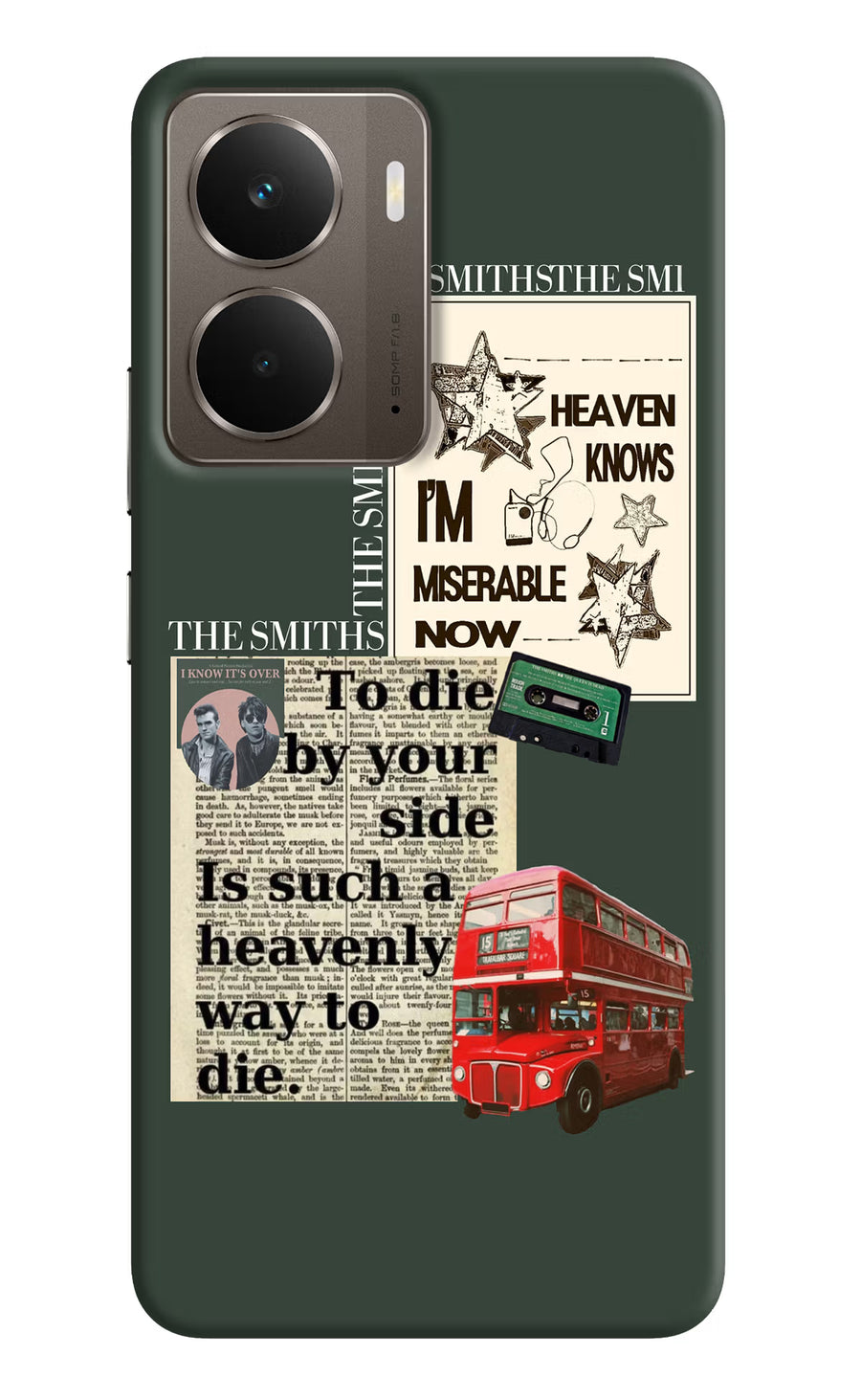 The Smiths Realme P3 Back Cover, Hard case