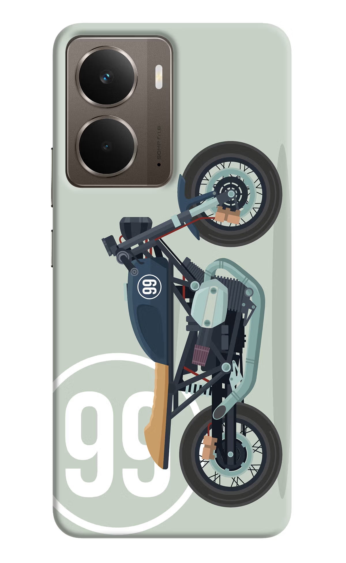 Classic Cafe Racer 99 Realme P3 Hard Case Back Cover by Casekaro