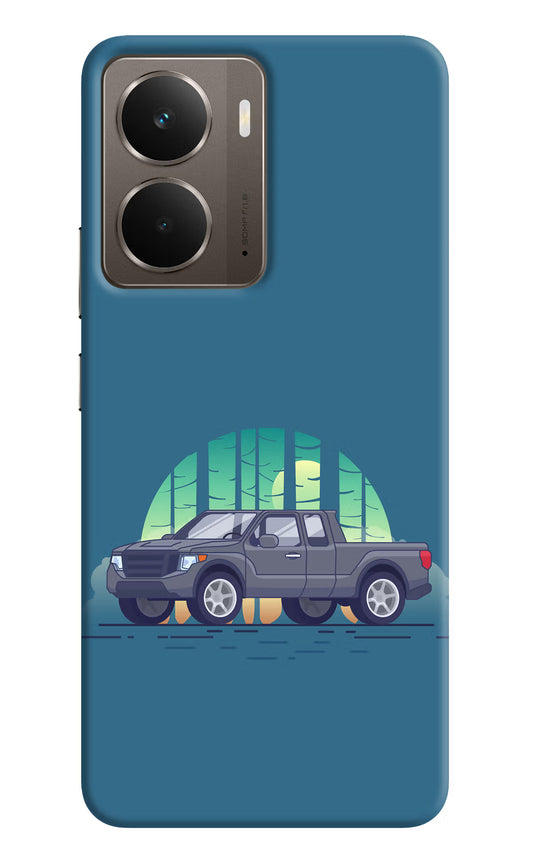 Retro Garage Vibe Realme P3 Hard Case Back Cover by Casekaro