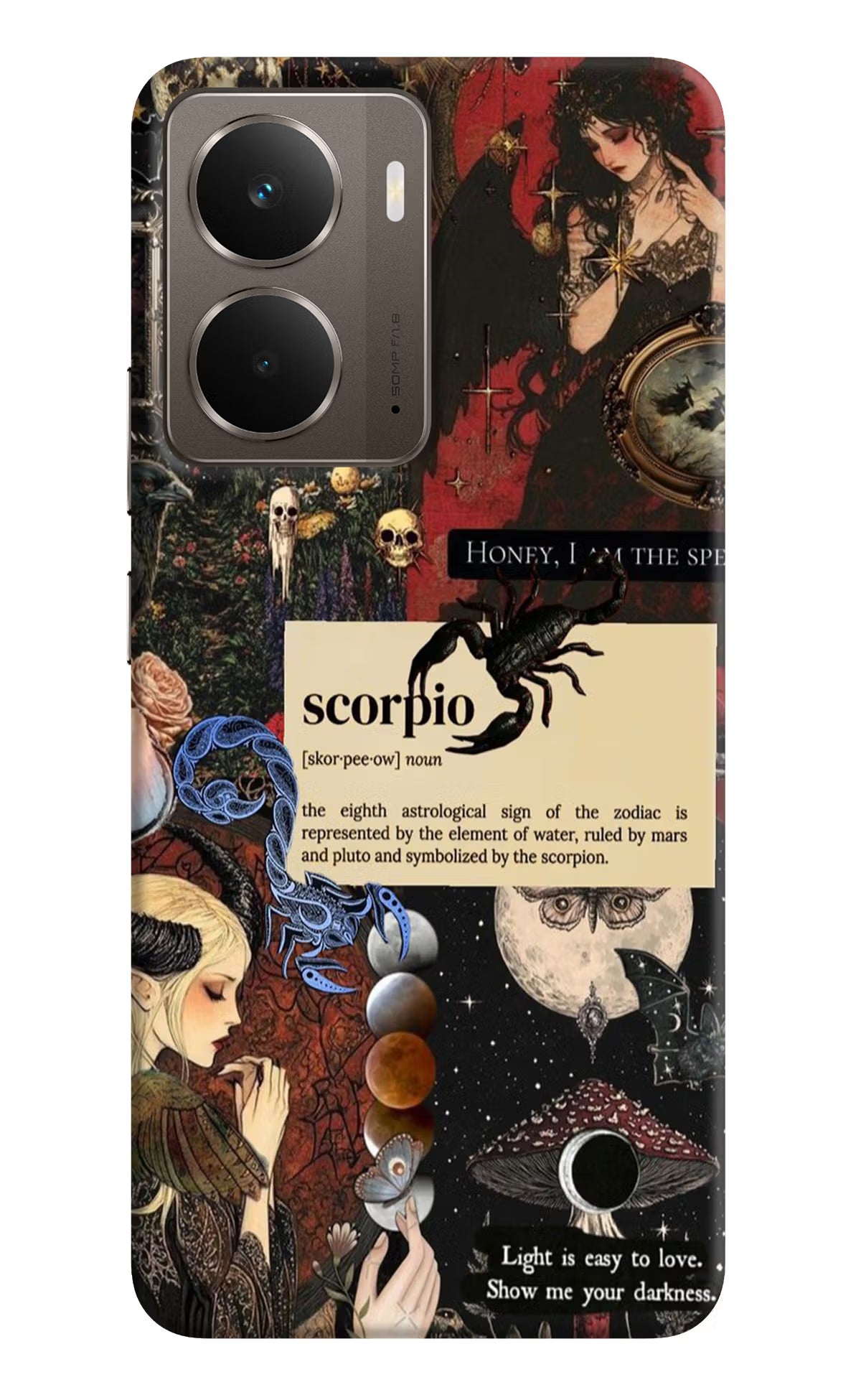 Scorpio Zodiac Realme P3 Hard Case Back Cover by Casekaro