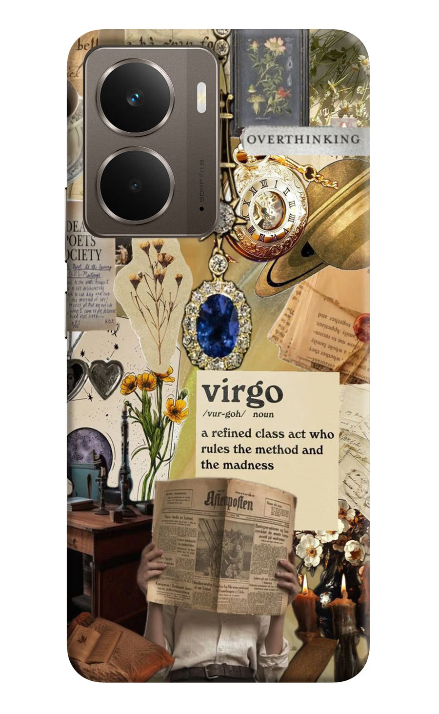 Virgo Zodiac Realme P3 Back Cover, Hard case
