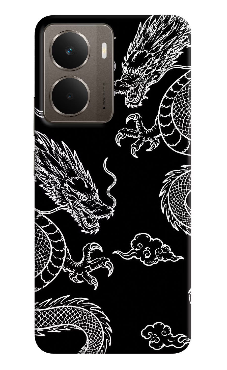 Twin Dragons Realme P3 Back Cover, Hard case