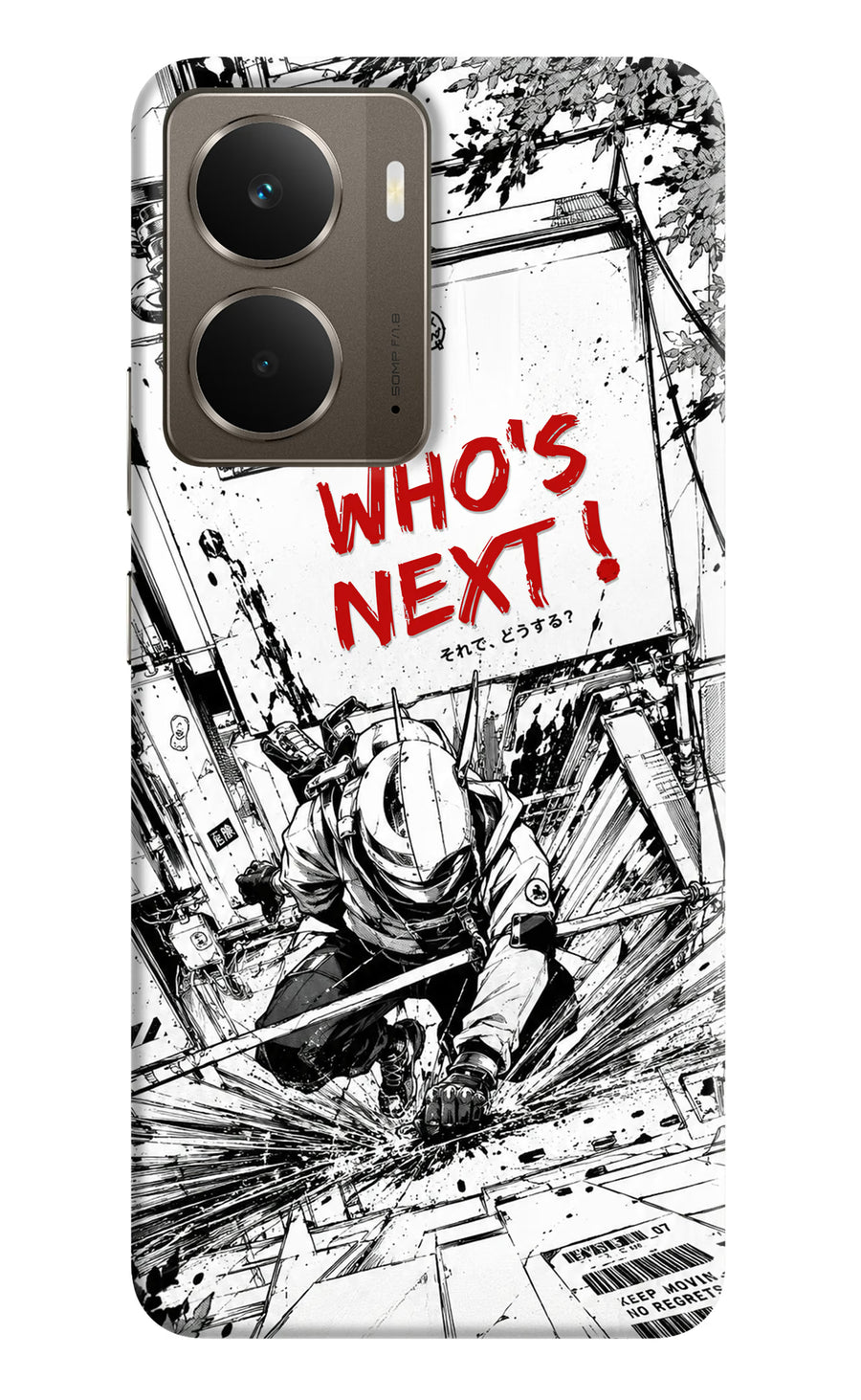 Who's Next Realme P3 Back Cover, Hard case