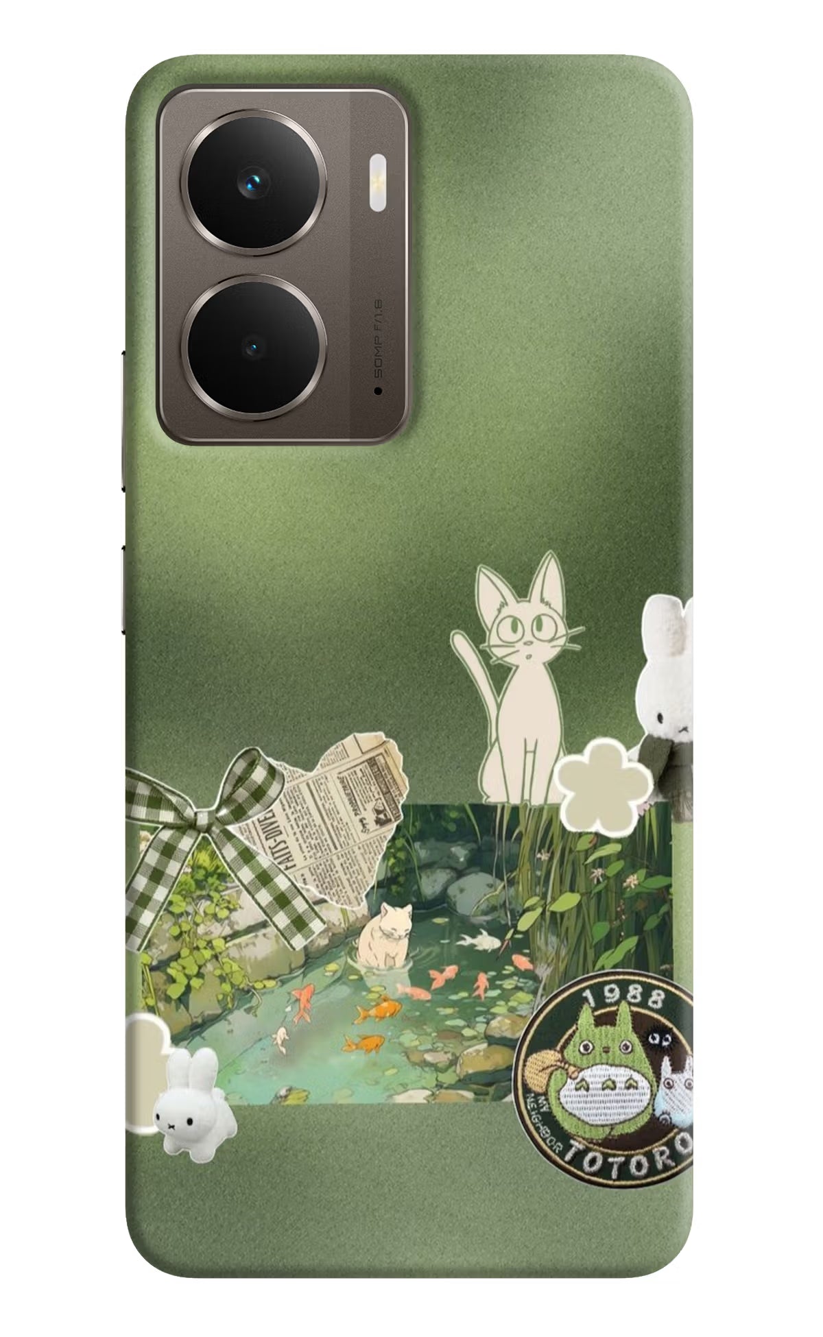 Aesthetic anime Realme P3 Back Cover