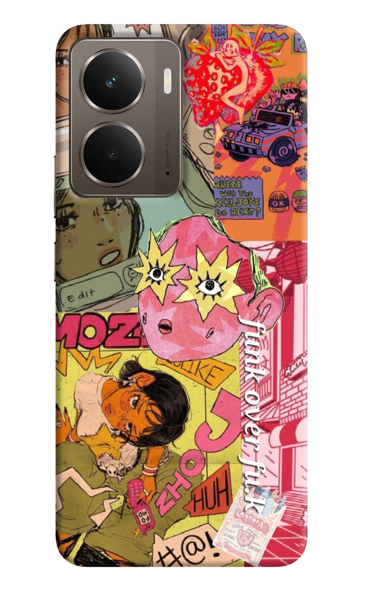 Funkover Realme P3 Back Cover