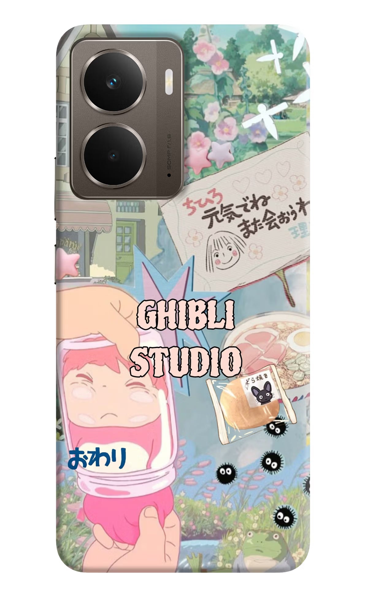 Studio Ghibli Realme P3 Back Cover