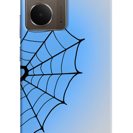 Blue Web Realme P3 Hard Case Back Cover by Casekaro