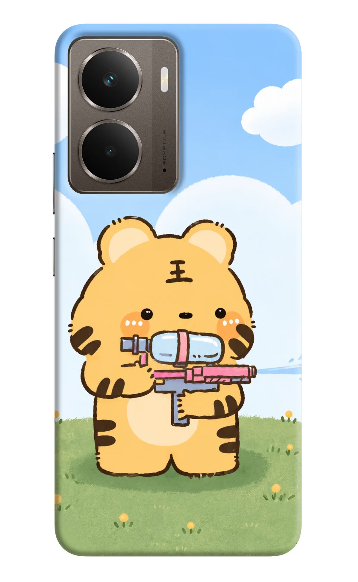Tiger Treat Realme P3 Back Cover