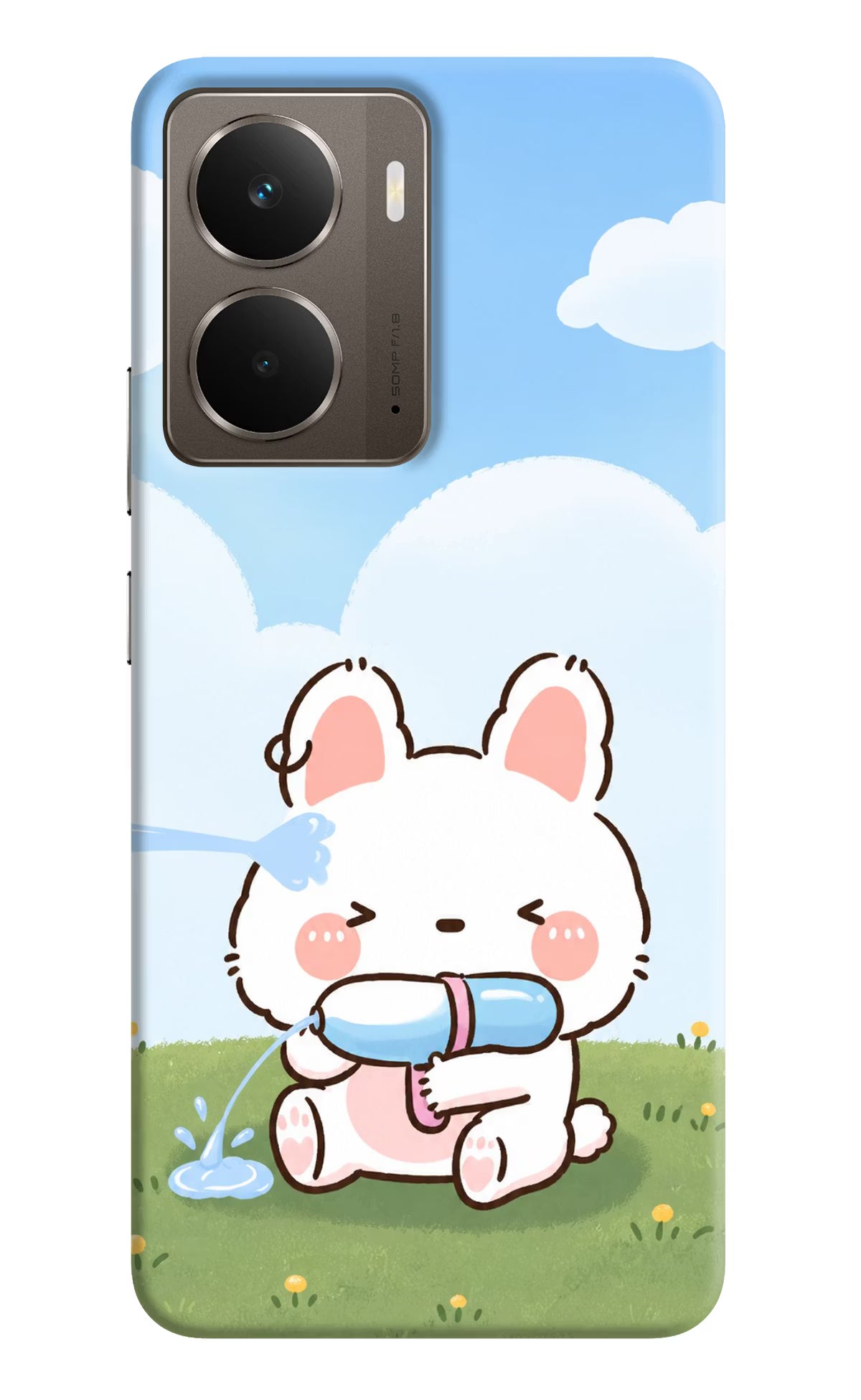Bunny Treat Realme P3 Back Cover