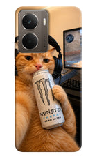 Gamer Cat Energy Realme P3 Hard Case Back Cover by Casekaro