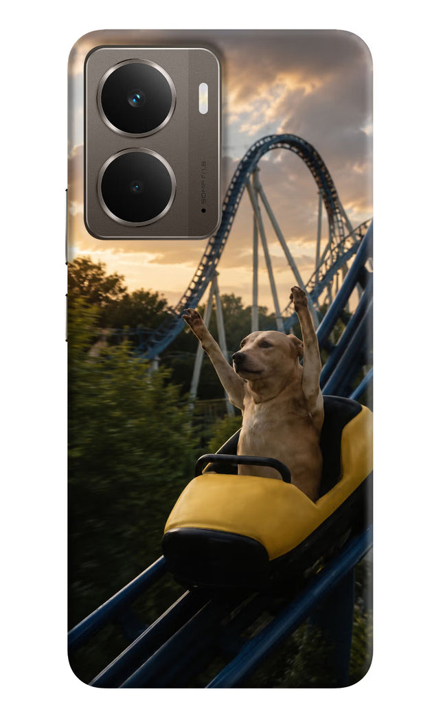 Rollercoaster Dog Realme P3 Hard Case Back Cover by Casekaro