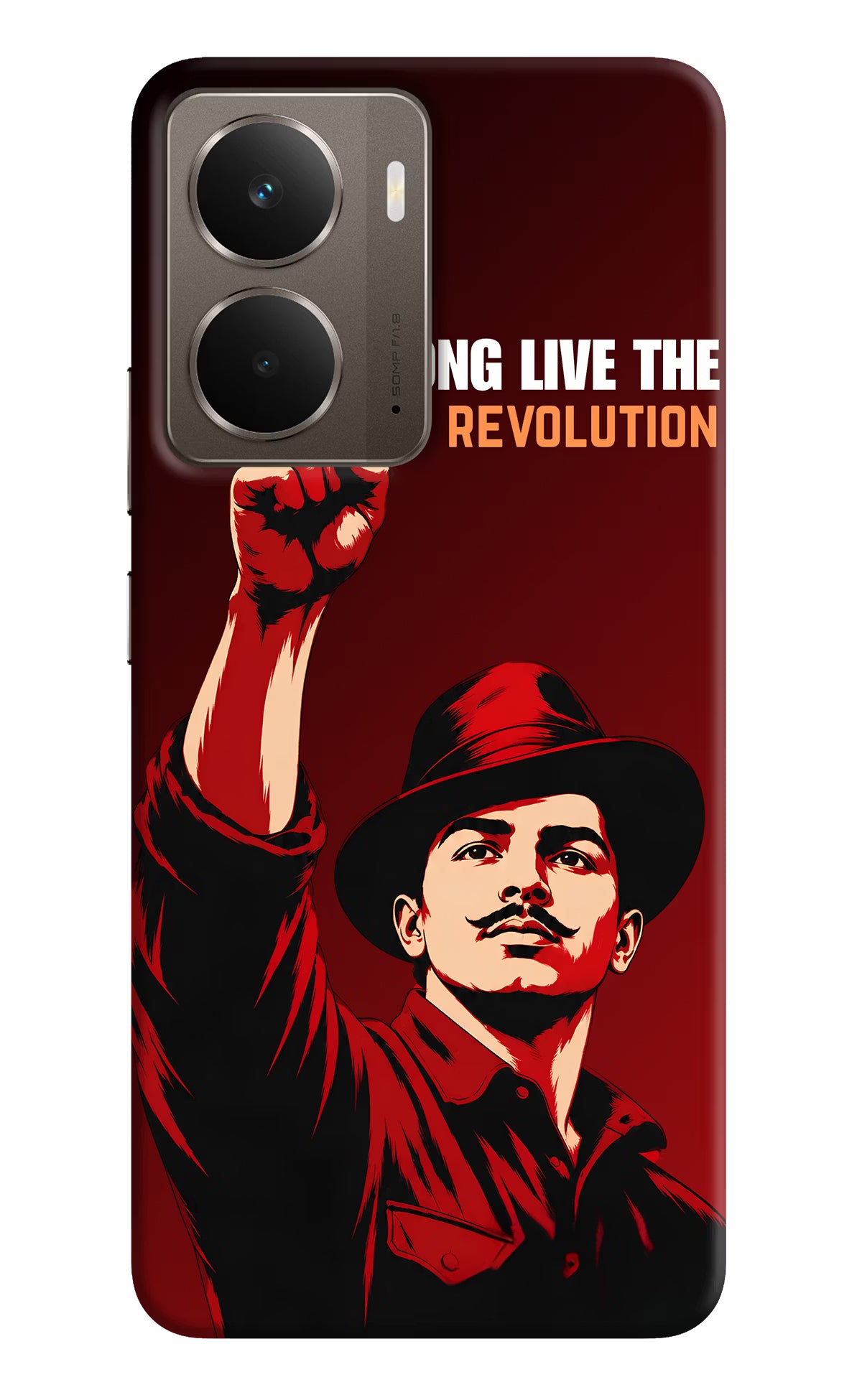 Bhagat Singh Revolution Realme P3 Back Cover