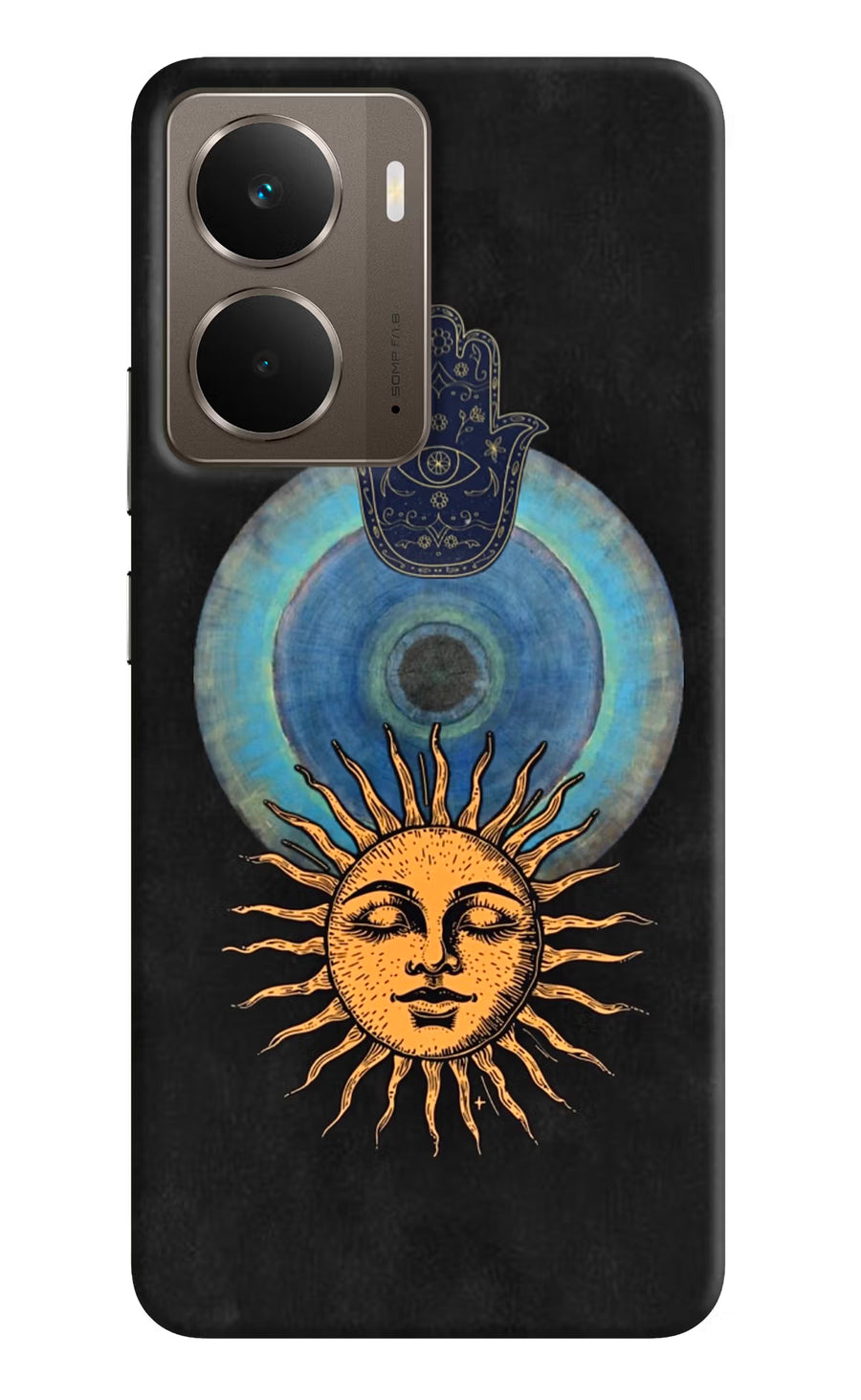 Divine Sun Realme P3 Back Cover, Hard case