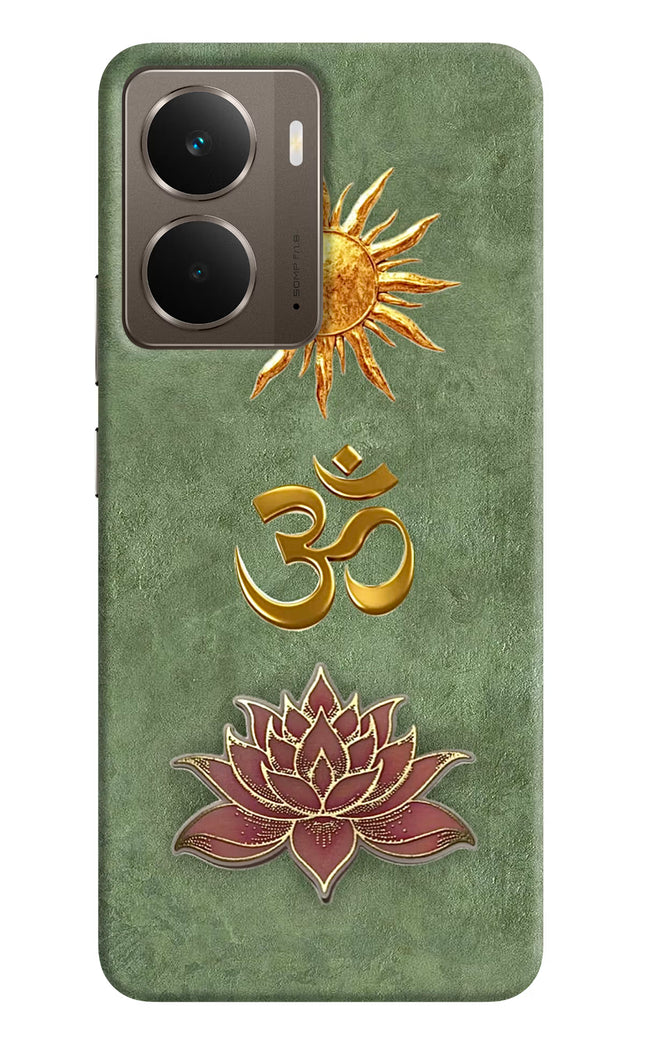 Om & Lotus Realme P3 Back Cover