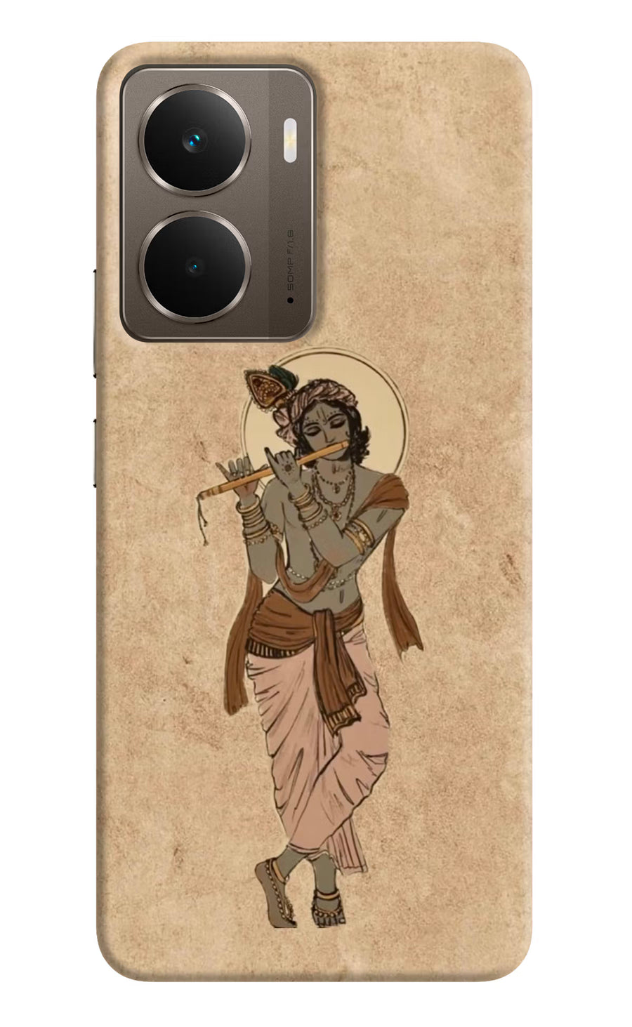 Krishna Realme P3 Back Cover, Hard case