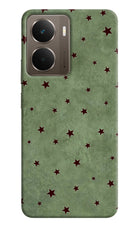 Green Stars Realme P3 Hard Case Back Cover by Casekaro
