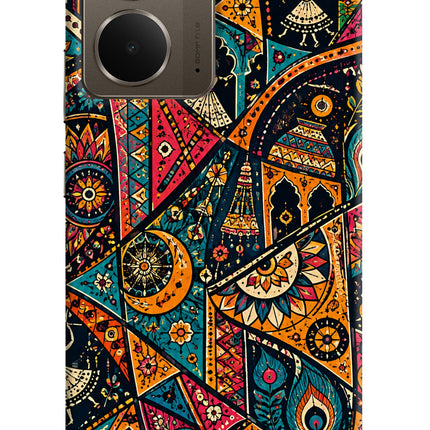 Folk Print Realme P3 Hard Case Back Cover by Casekaro