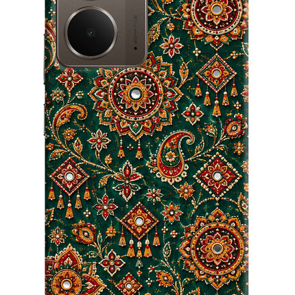 Green Pataka Realme P3 Hard Case Back Cover by Casekaro