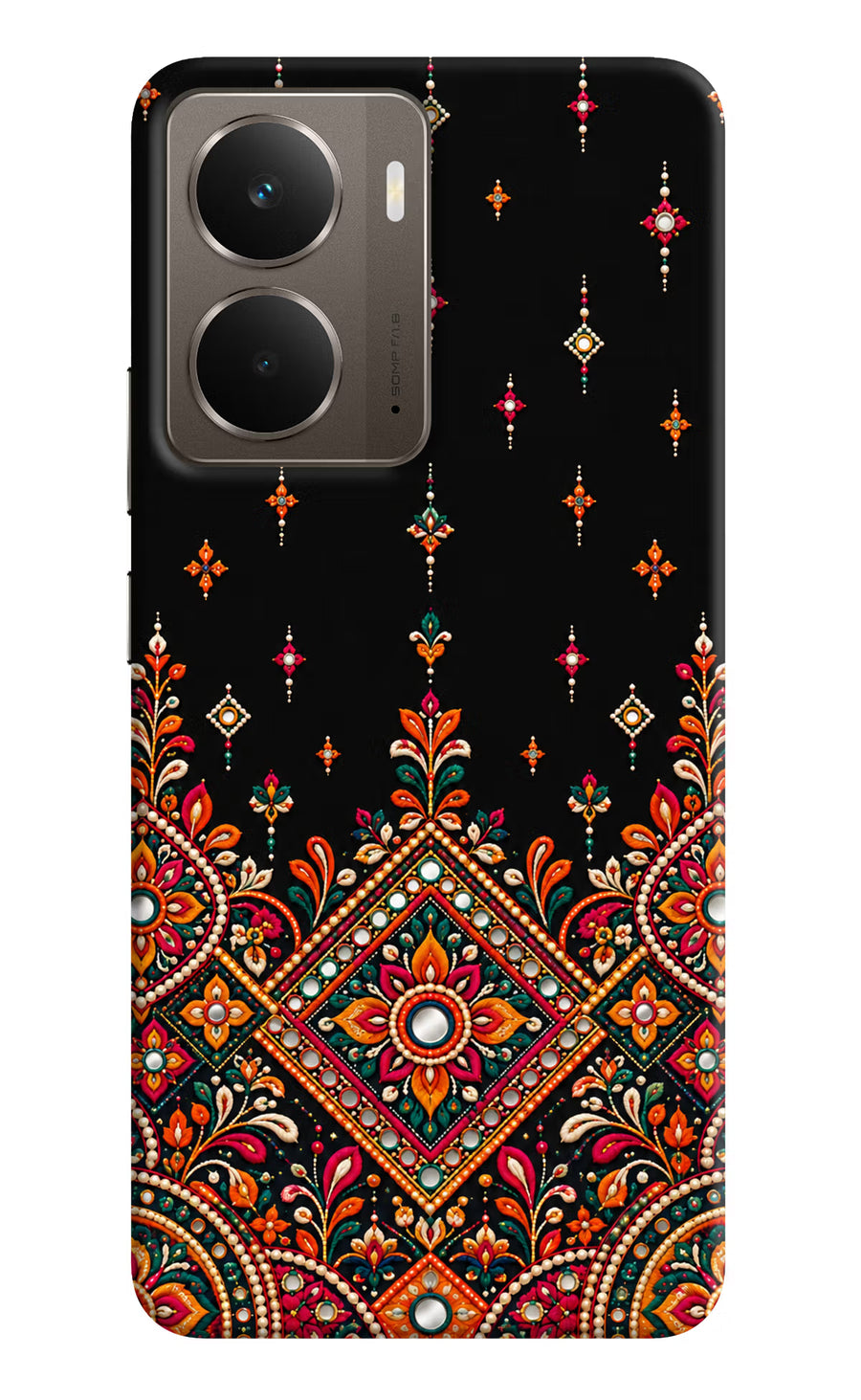 Noir Mehfil Realme P3 Back Cover, Hard case