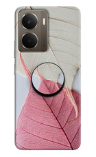 White Pink Leaf Realme P3 Pop Case by Casekaro