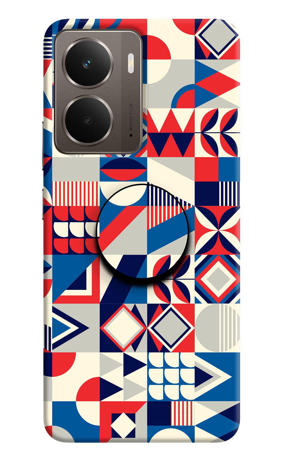 Colorful Pattern Realme P3 Pop Case by Casekaro