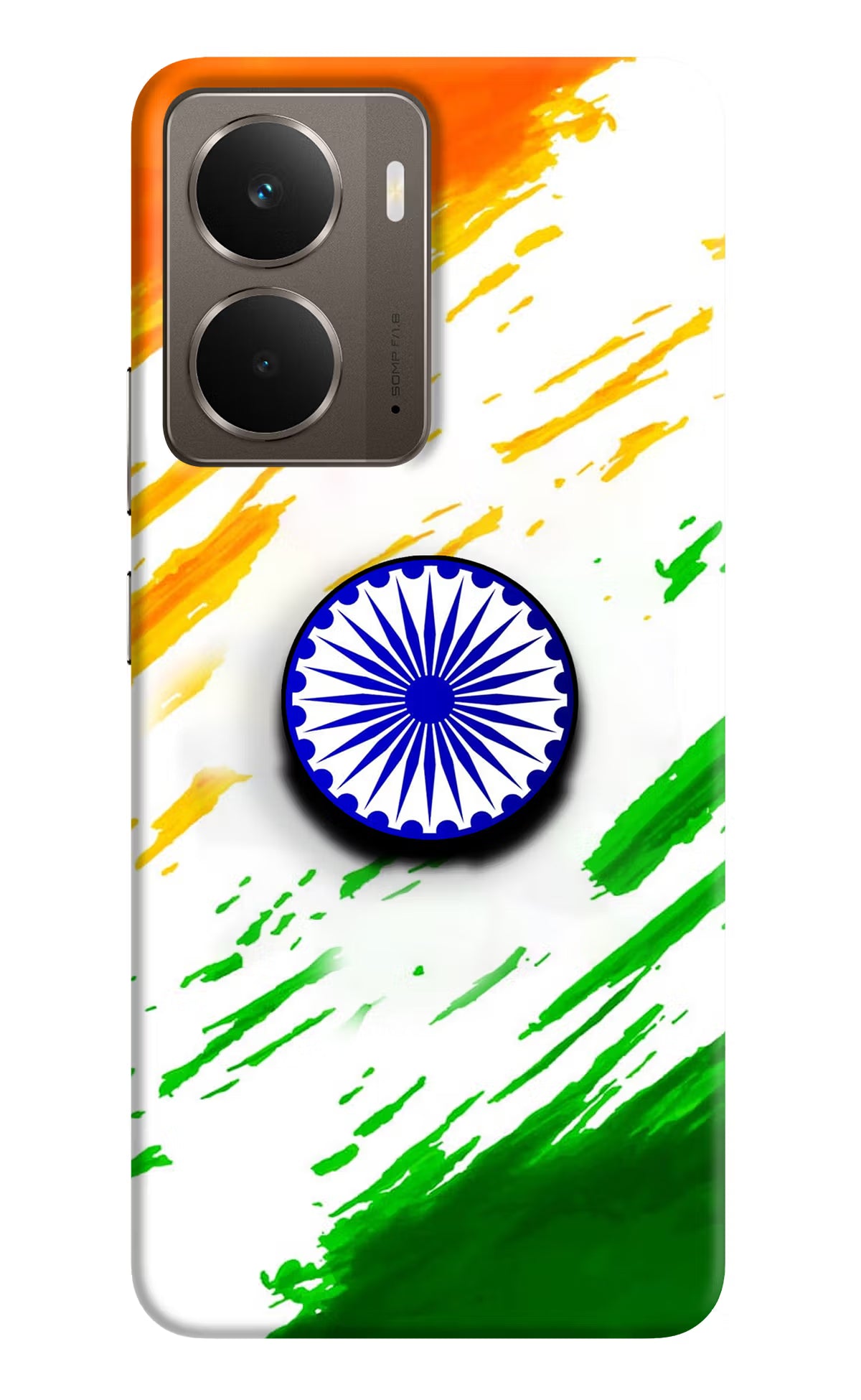 Indian Flag Ashoka Chakra Realme P3 Pop Case by Casekaro