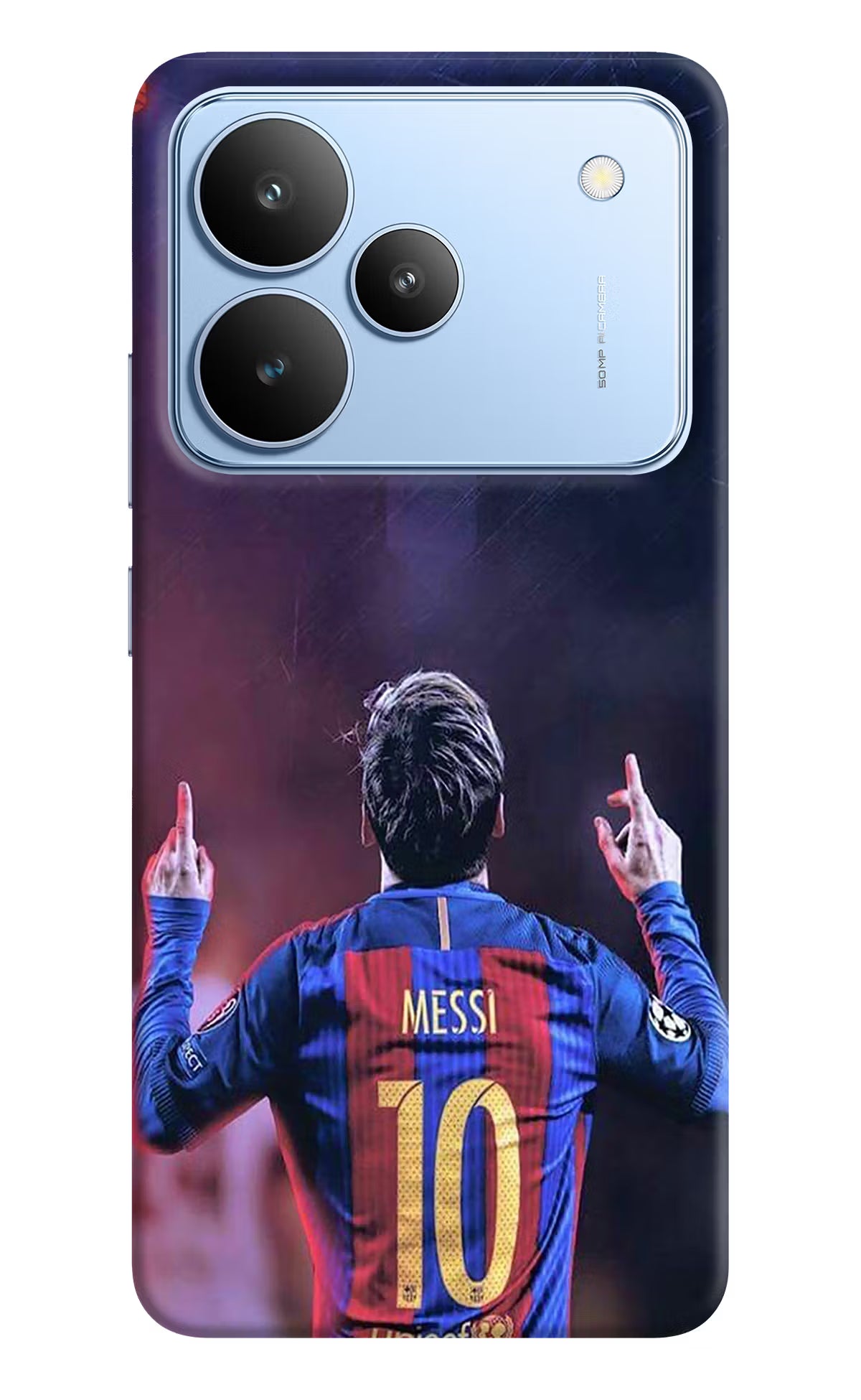 Messi Realme P4 Hard Case Back Cover by Casekaro