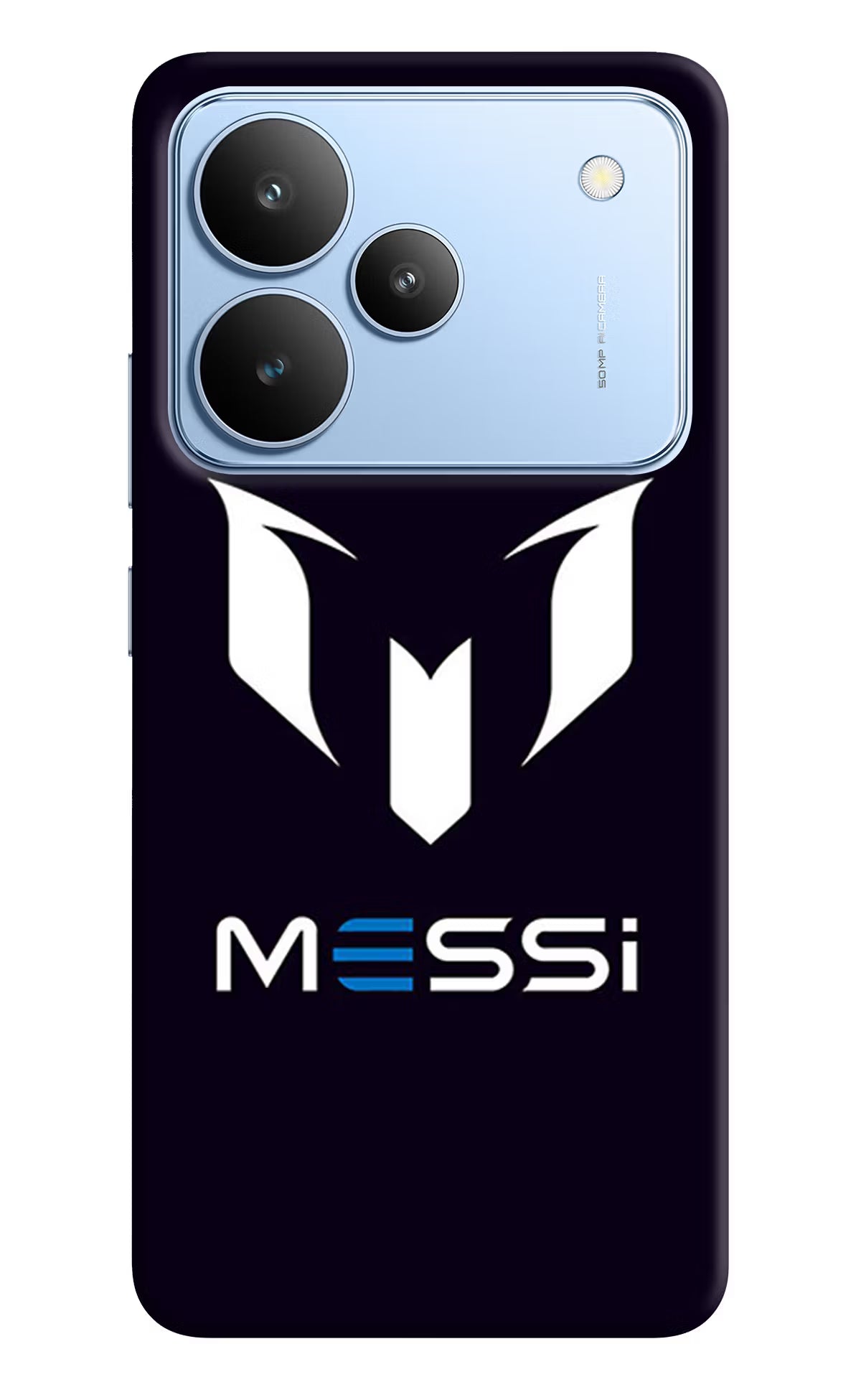 Messi Logo Realme P4 Hard Case Back Cover by Casekaro