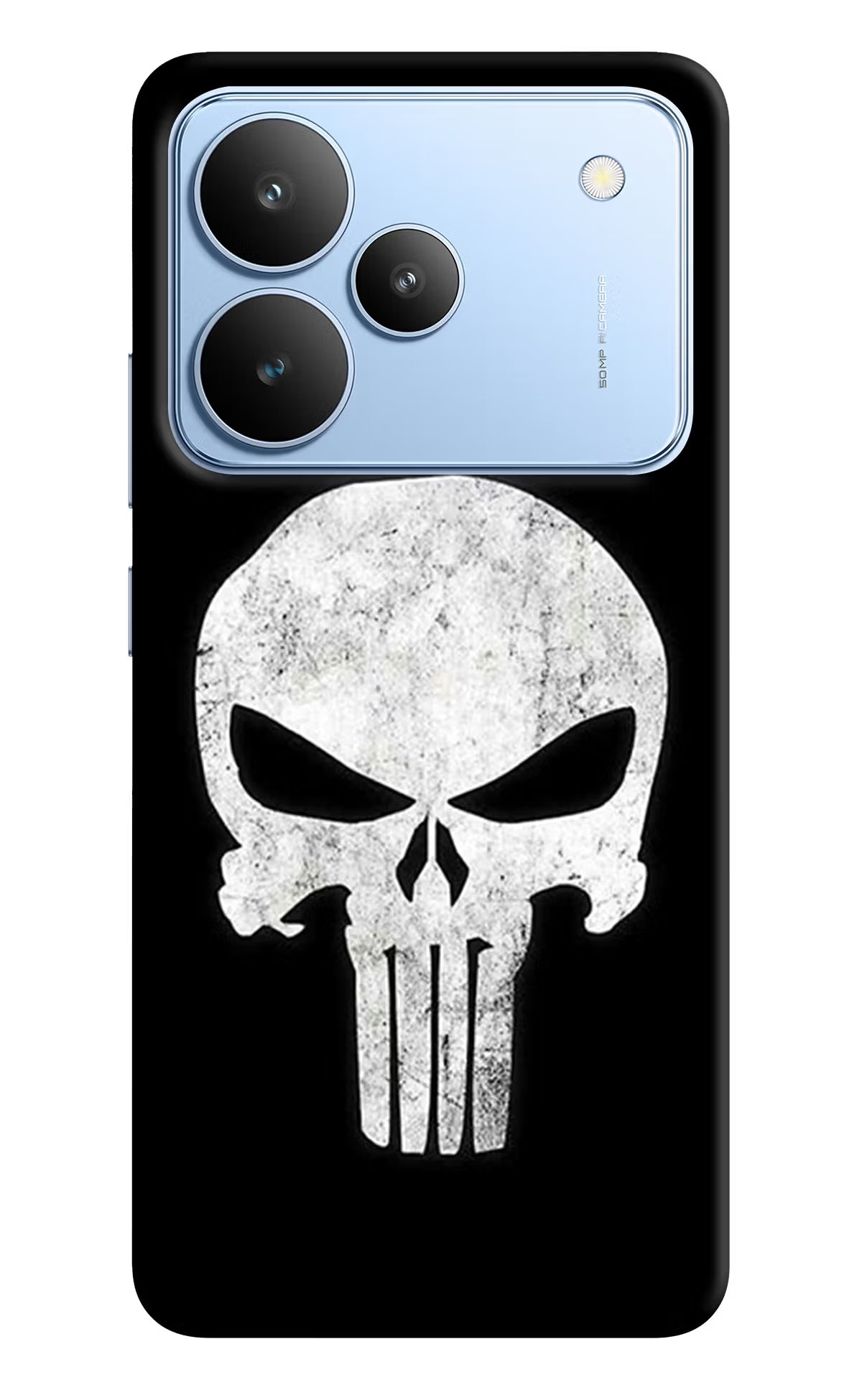 Punisher Skull Realme P4 Hard Case Back Cover by Casekaro