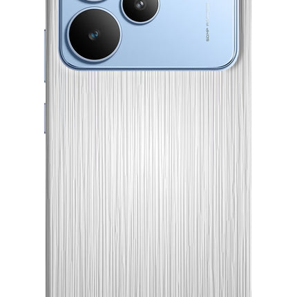 Wooden Grey Texture Realme P4 Hard Case Back Cover by Casekaro