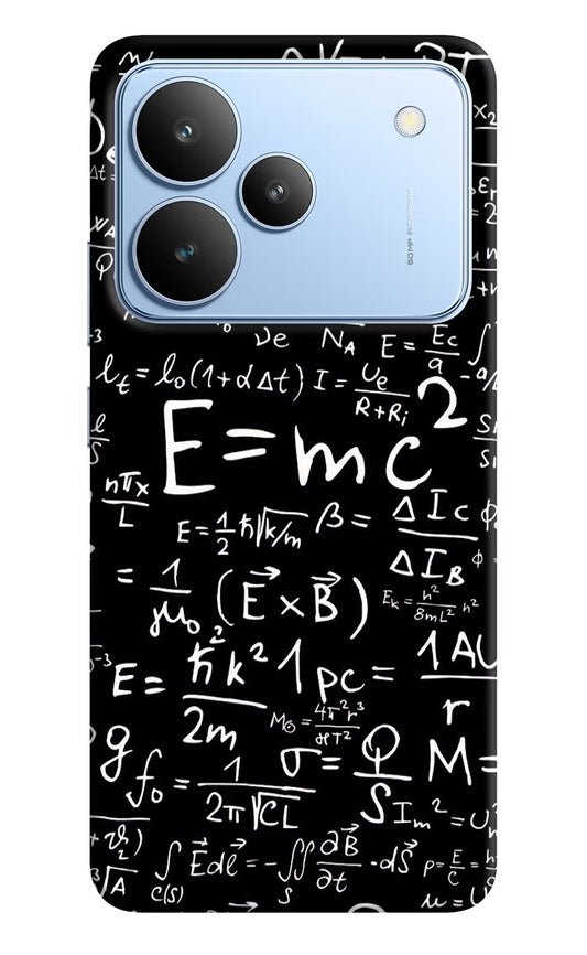 Physics Formula Realme P4 Hard Case Back Cover by Casekaro