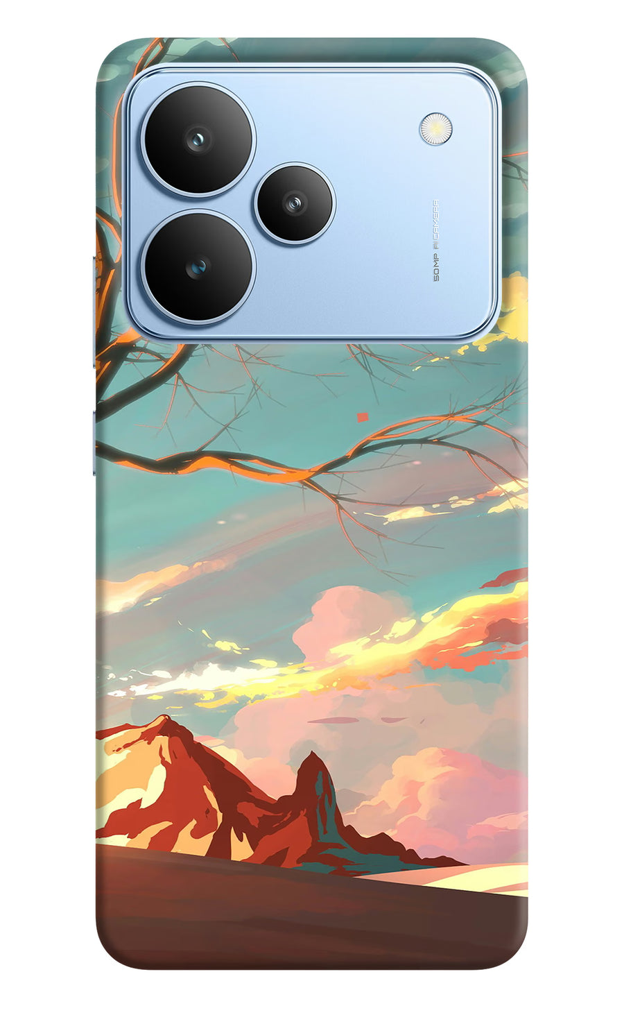 Scenery Realme P4 Back Cover, Hard case