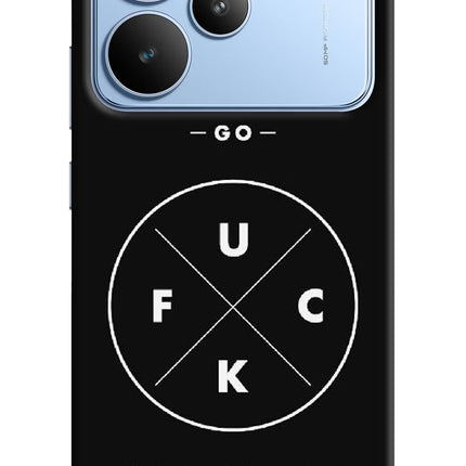 Go Fuck Yourself Realme P4 Hard Case Back Cover by Casekaro