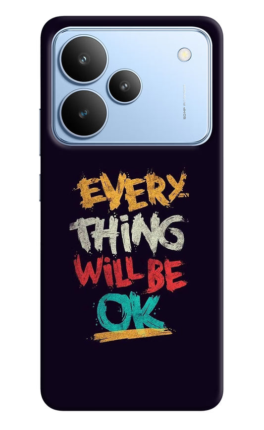 Everything Will Be Ok Realme P4 Hard Case Back Cover by Casekaro