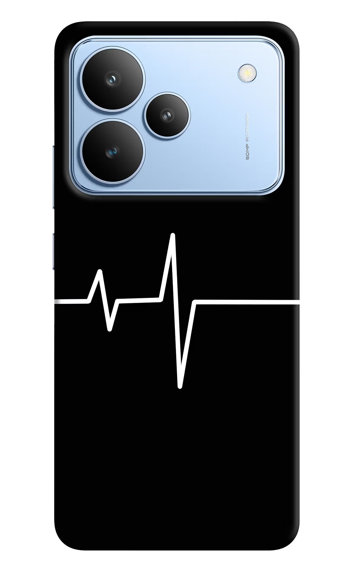 Heart Beats Realme P4 Hard Case Back Cover by Casekaro