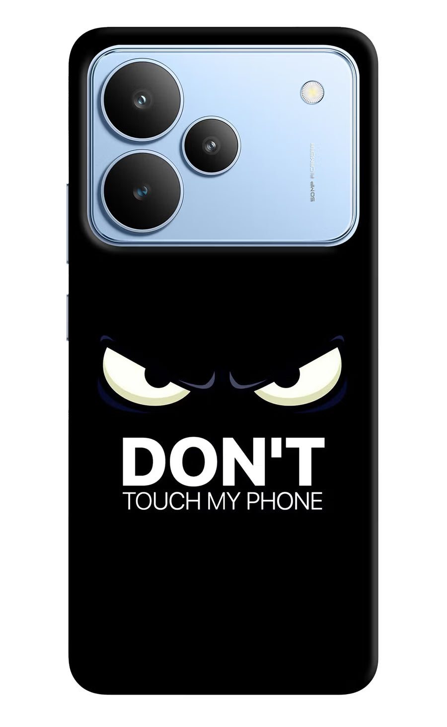 Don'T Touch My Phone Realme P4 Back Cover, Hard case
