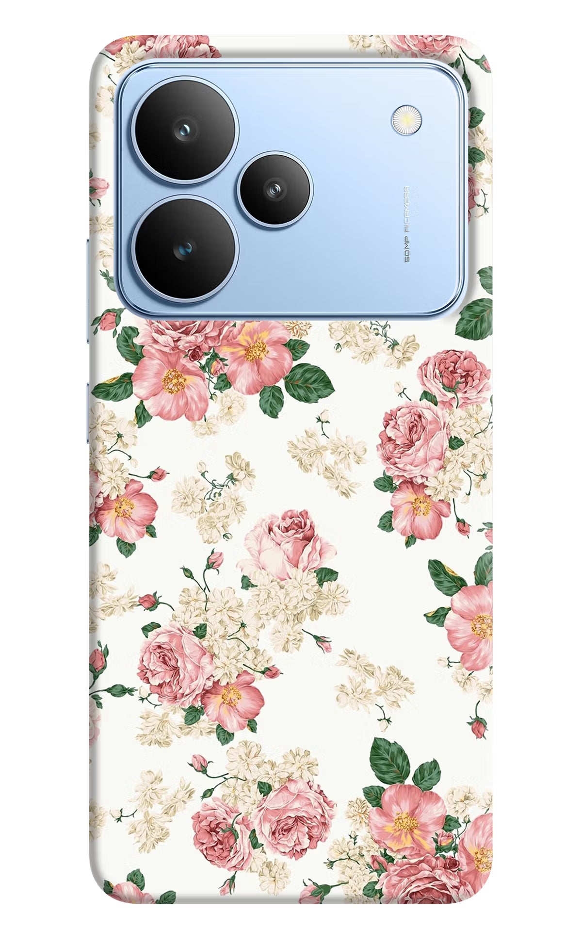 Flowers Realme P4 Hard Case Back Cover by Casekaro