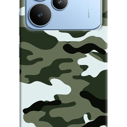 Camouflage Realme P4 Hard Case Back Cover by Casekaro
