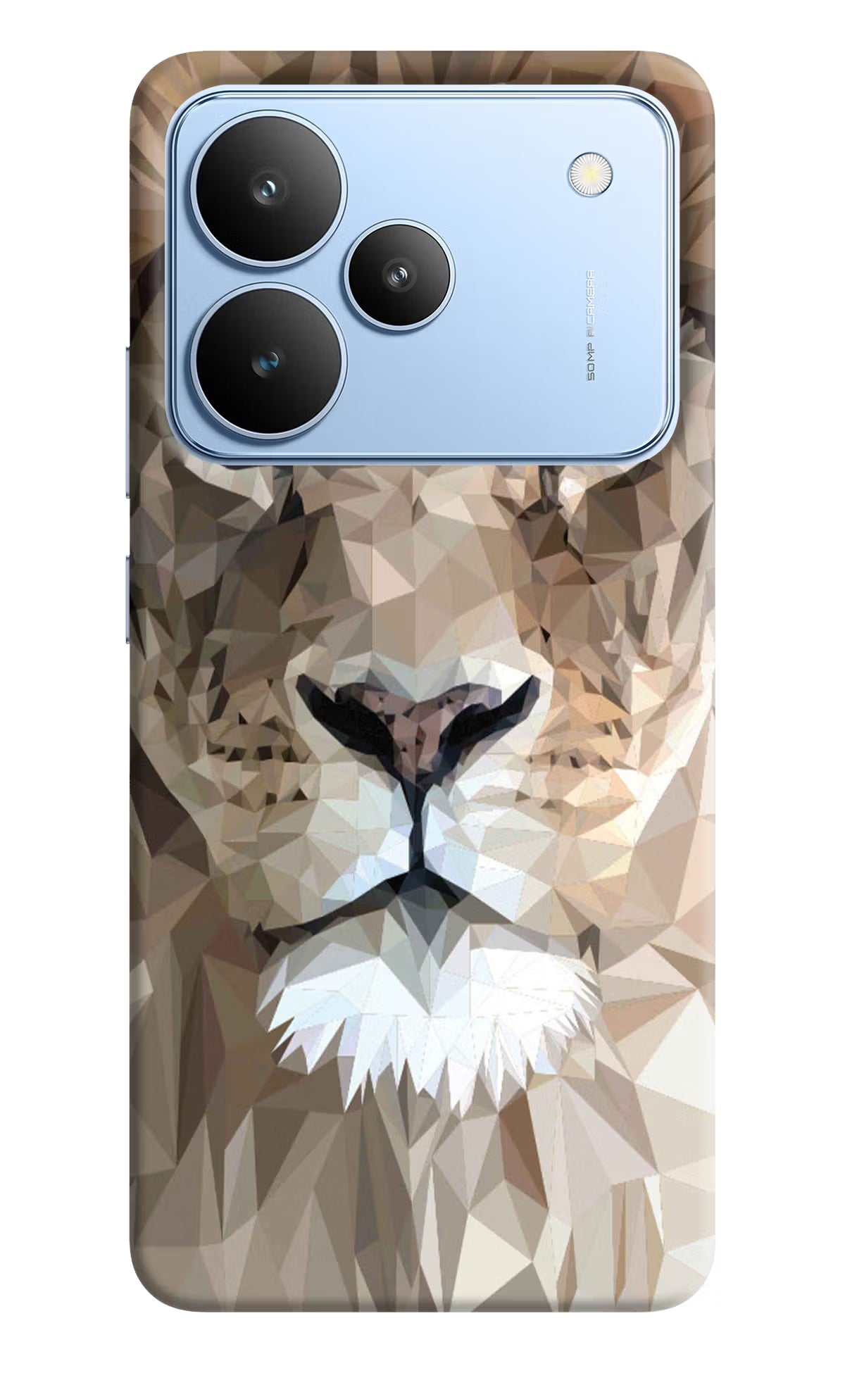 Lion Art Realme P4 Hard Case Back Cover by Casekaro
