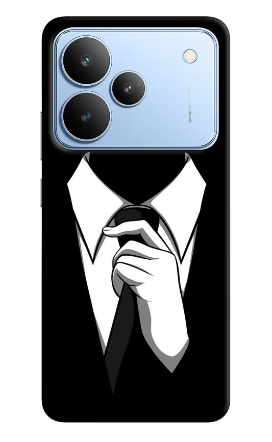 Black Tie Realme P4 Hard Case Back Cover by Casekaro