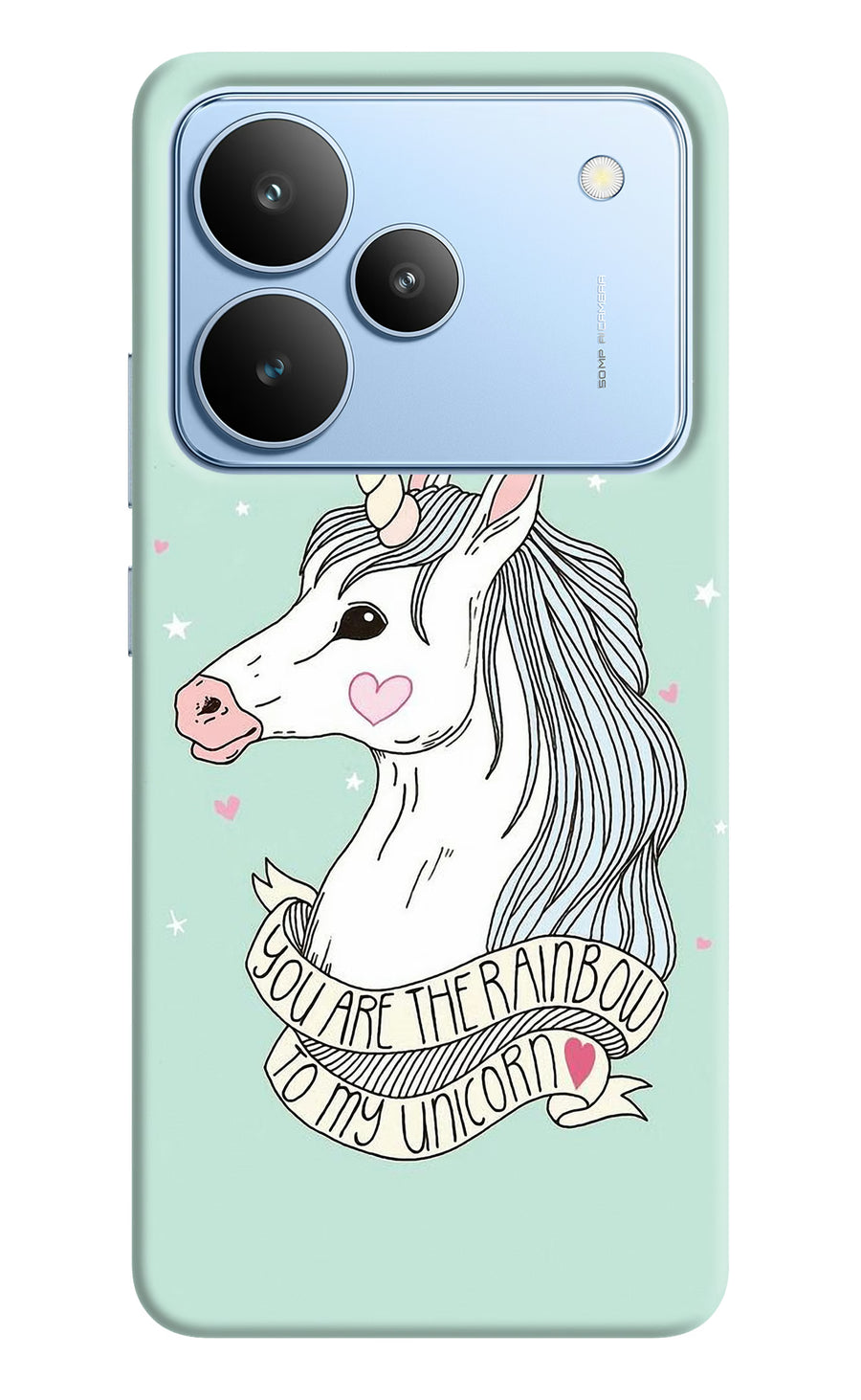 Unicorn Wallpaper Realme P4 Back Cover, Hard case