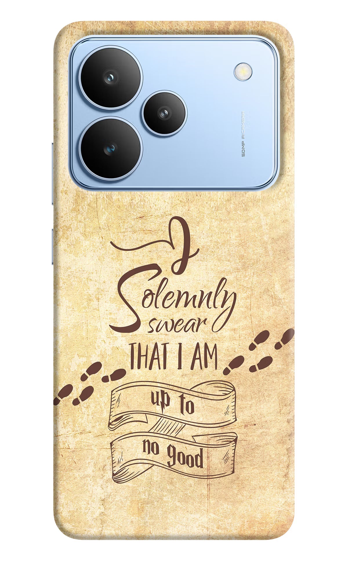 I Solemnly swear that i up to no good Realme P4 Hard Case Back Cover by Casekaro