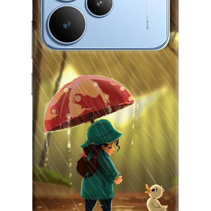 Rainy Day Realme P4 Hard Case Back Cover by Casekaro