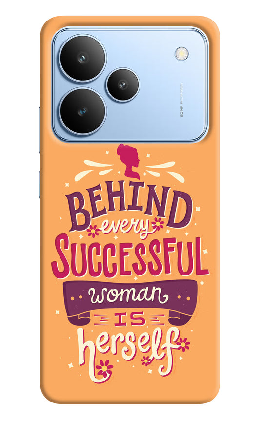 Behind Every Successful Woman There Is Herself Realme P4 Hard Case Back Cover by Casekaro