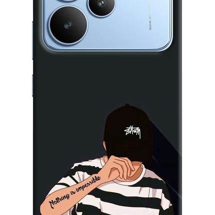 Aesthetic Boy Realme P4 Hard Case Back Cover by Casekaro
