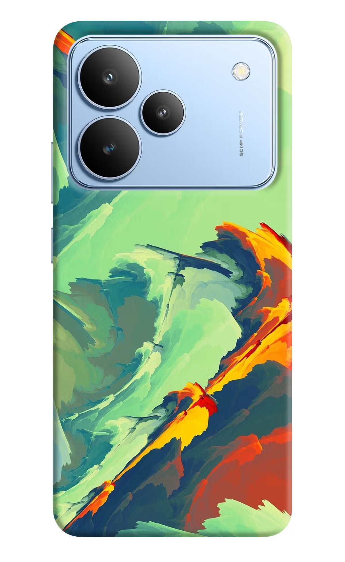 Paint Art Realme P4 Hard Case Back Cover by Casekaro