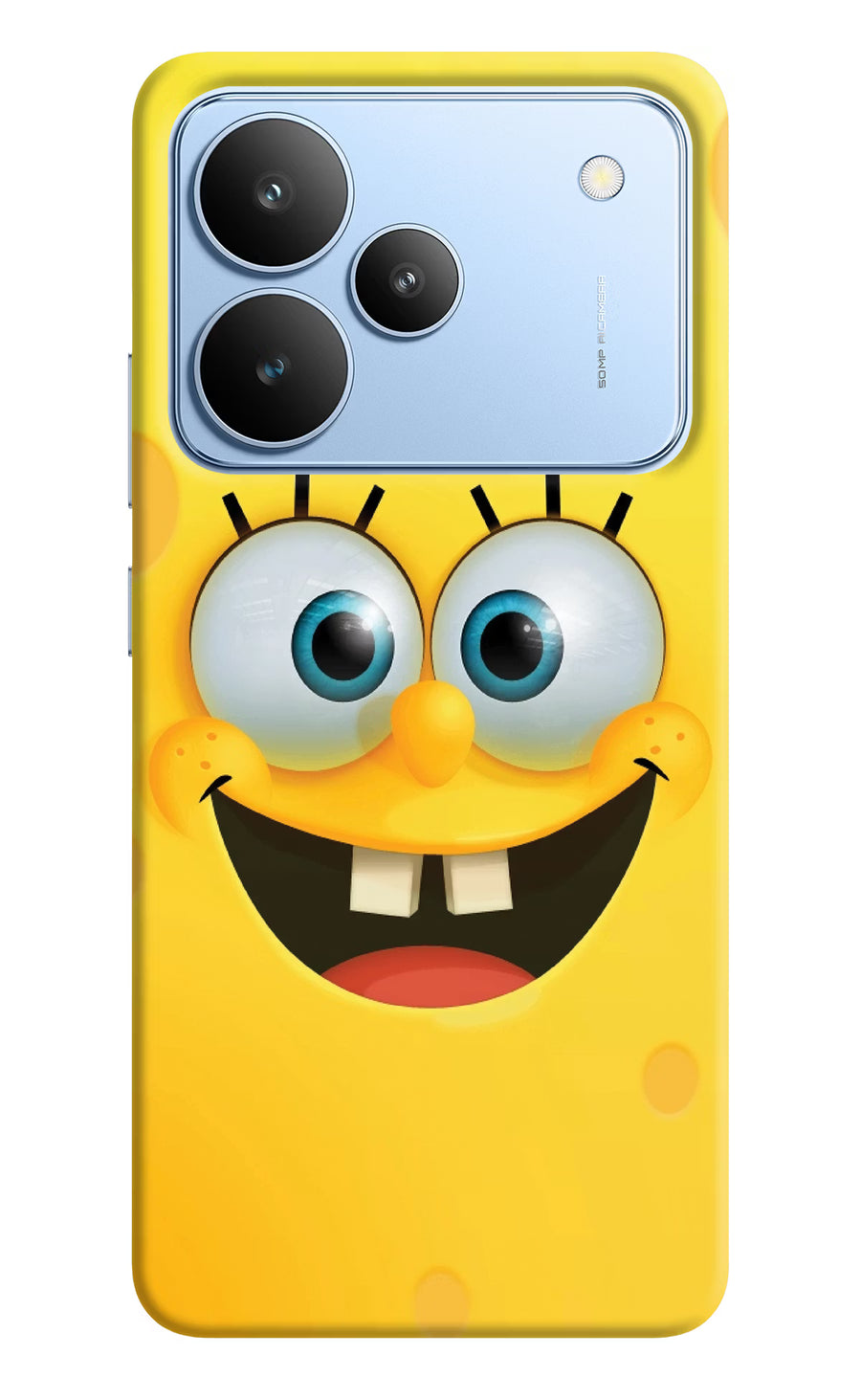 Sponge 1 Realme P4 Back Cover, Hard case