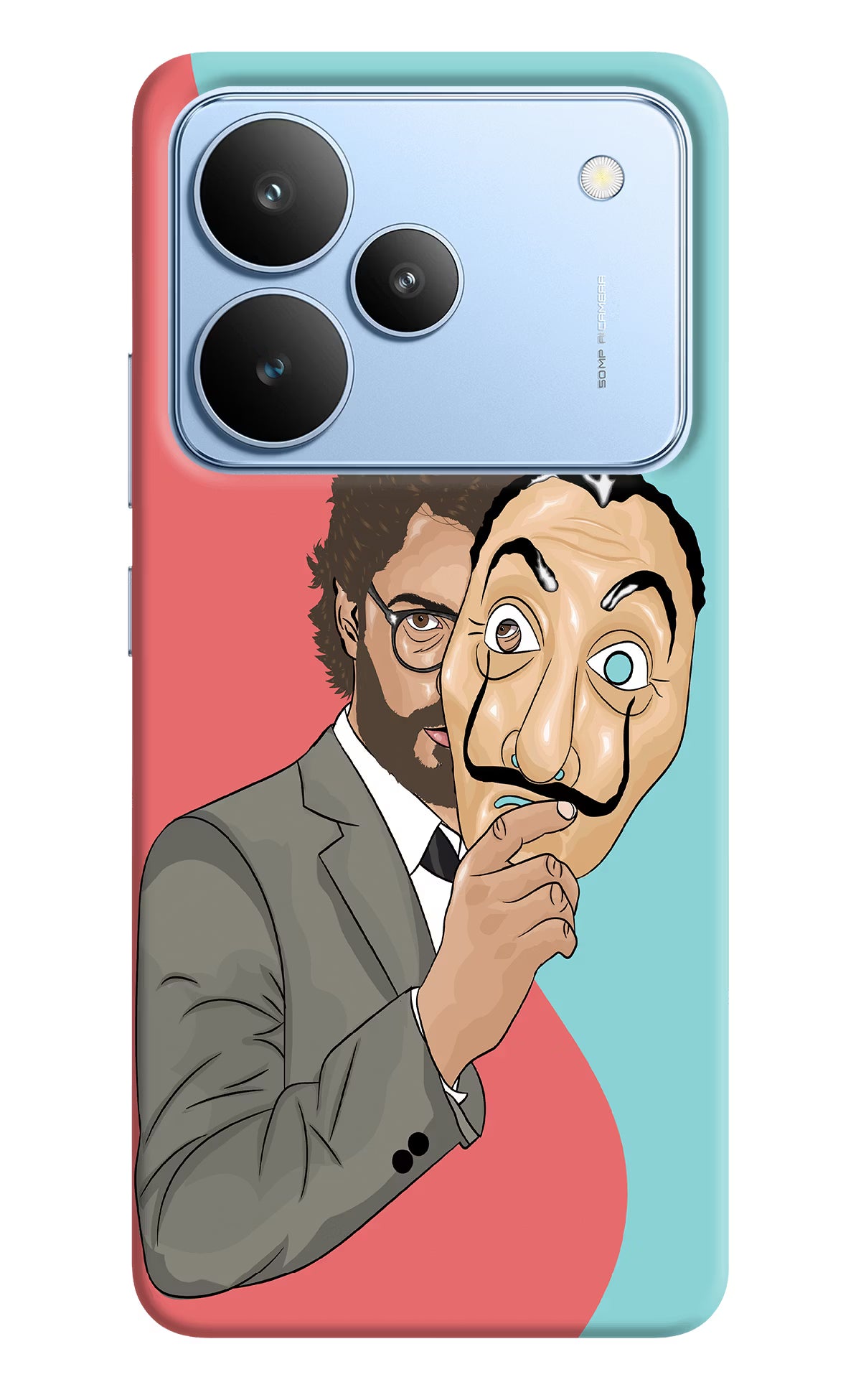 Professor Realme P4 Hard Case Back Cover by Casekaro